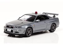 1/43 日産 スカイライン GT-R V-SpecII (R34) 2002 埼玉県警察高速道路交通警察隊車両