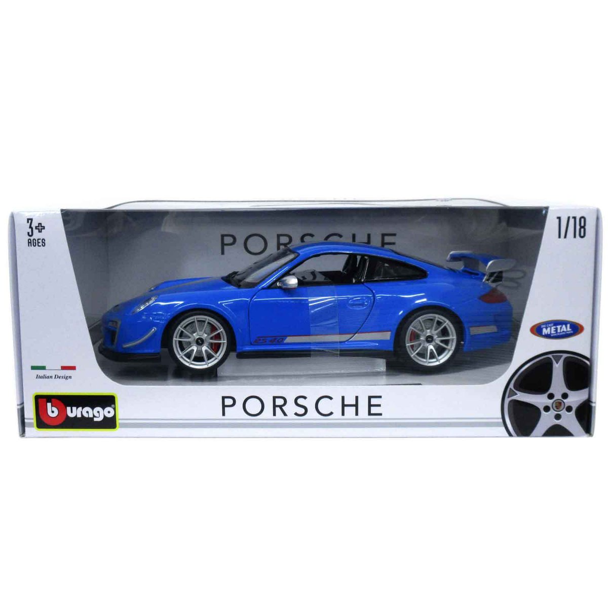 Burago  ポルシェGT3 Bburago 1/18 - Porsche 911/997 GT3 RS 4.0L - Black Diecast