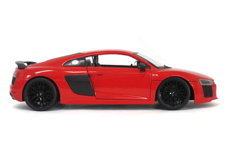 Maisto/1:18　PE　アウディR8V10　レッド　No.200-104