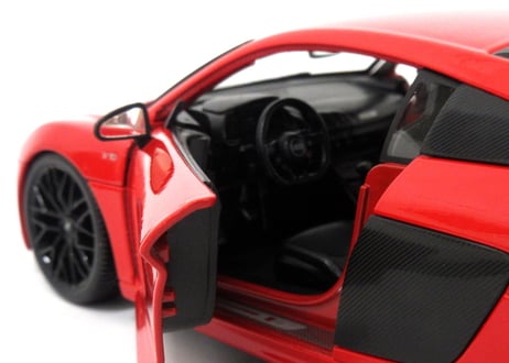 Maisto/1:18　PE　アウディR8V10　レッド　No.200-104