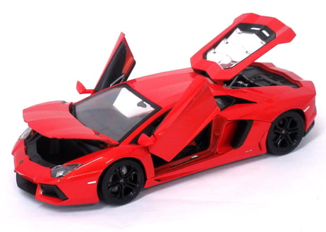 Bburago/ブラーゴ　1:18　ランボルギーニ　アベンタドール　オレンジ　No.200-575