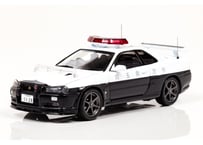 1/43 日産 スカイライン GT-R V-specII 2002 R34 埼玉県警察高速道路交通警察隊車両