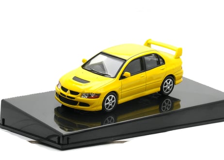【破損あり】MAISTO製 1/43 ベンツ CLK GTR／三菱 ランサーEVO／イエロースポーツカー他 ダイキャストモデルセット