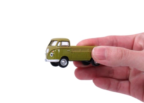 ミニカー 1:72 カララマ フォルクスワーゲン ビックアップ グリーン No.200-686