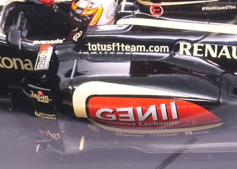 Minichamps/ ロータスLotus E21 オーストラリア GP Australian Raikkonen ライコネン ミニカー 1/18