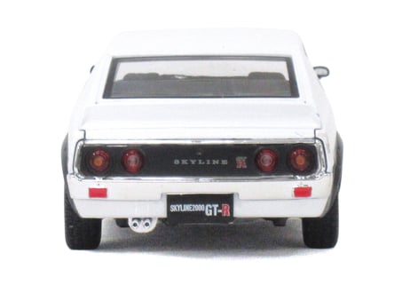 Maisto/1:24　1973　スカイライン　2000GTR　ホワイト　No.200-168