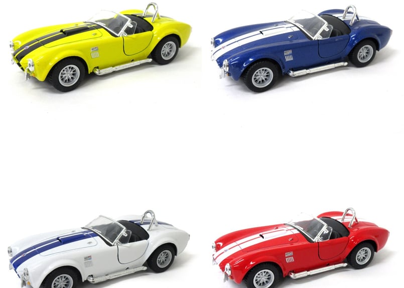 KiNSMART ミニカー 1:32 シェルビー コブラ 427S/C 1965 4色