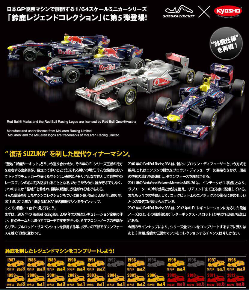 京商F-1鈴鹿レジェンド優勝21台セットフルコンプケース付き