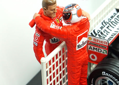 HW(HotWheels)/ Ferrari F2003-GA 999 Points MSC ミニカー新品