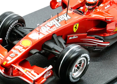 HW(HotWheels)/ F2007 MET Raikkonen - Marlboro logo ミニカー新品