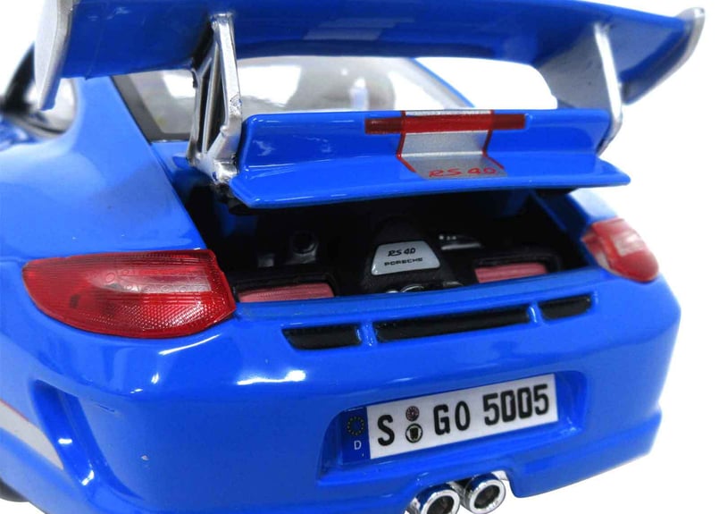 Bburago/ブラーゴ 1：18 ポルシェ 911 GT3 RS 4.0 ブルー No.20