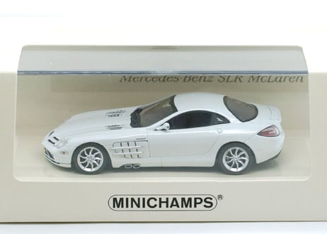 Minichamps/ マクラーレン Benz McLaren SLR white スペシャルバージョン ミニカー 1/43