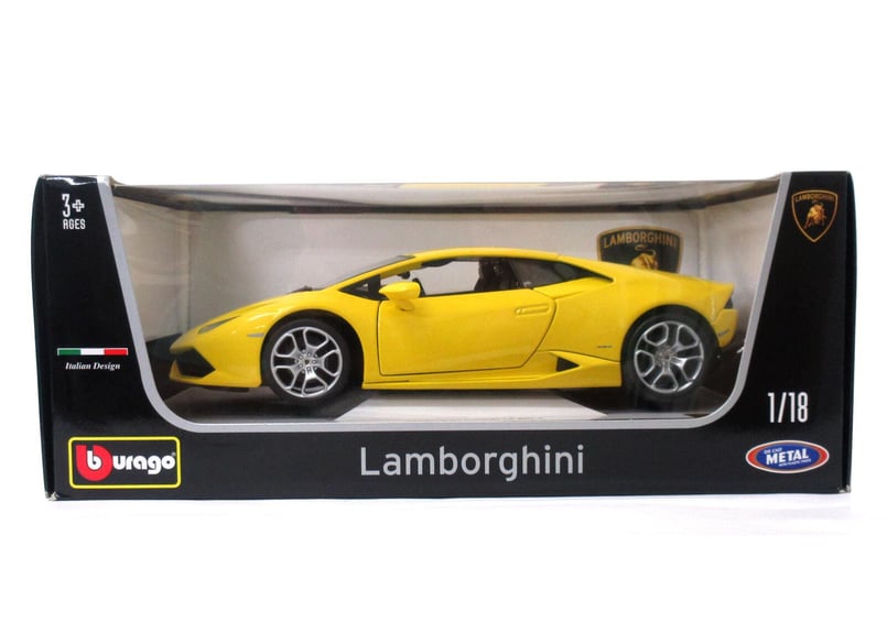 Bburago/ブラーゴ 1:18 ランボルギーニ ウラカン パールイエロー No 