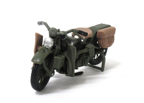 Maisto 1:24 ハーレーダヴィッドソン フォード F-1 ピックアップ＋フラットヘッド(アーミー)