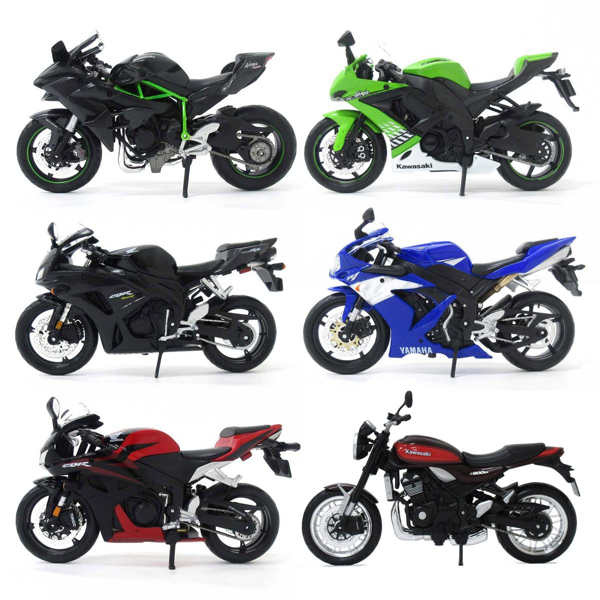 ミニカー?バイク＞Maisto 1：12 JAPAN モーターサイクル 6種アソート
