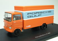 Schuco/ シュコー メルセデス・ベンツ LP608 PORSCHE GULFオレンジ 1/43