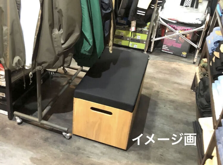 受注生産]CHILL BENCHCUBE ブラウン コーデュラ cordura ベンチ 収納...