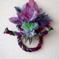 染め縄飾り -藍- | 美貴惠の庵