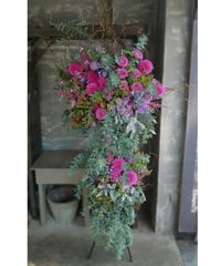 【当店直送地域限定】【生花】御祝スタンド花　80,000円（税込88,000円）