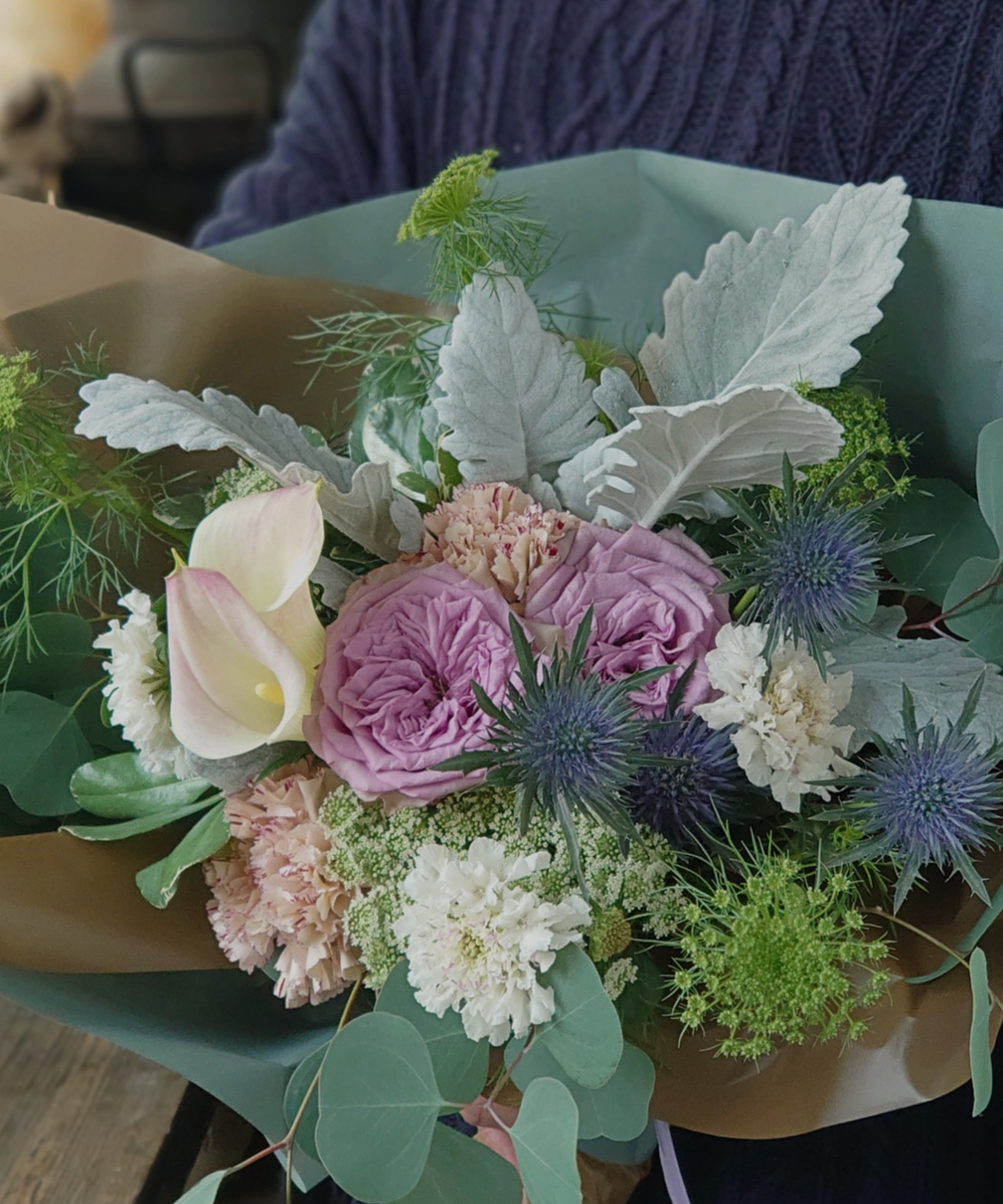 【maarui】春色の花束　生花　宅急便 季節の花のブーケ】【生花】3,000円（税込3,300円）～10,000円（税込