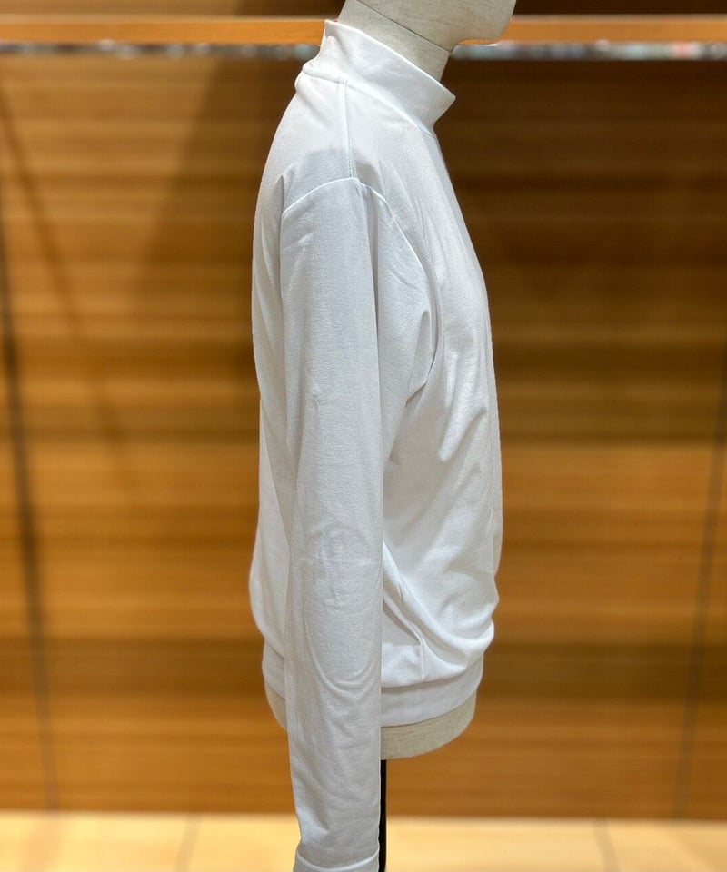 TRATTO】Primeflex/長袖裾切替モックネック オフホワイト 31