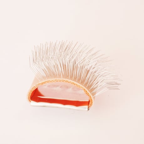 Gakuen Alice collaboration Canned Brush RED/BROWN 学園アリスコラボ 缶入りブラシ 赤/茶