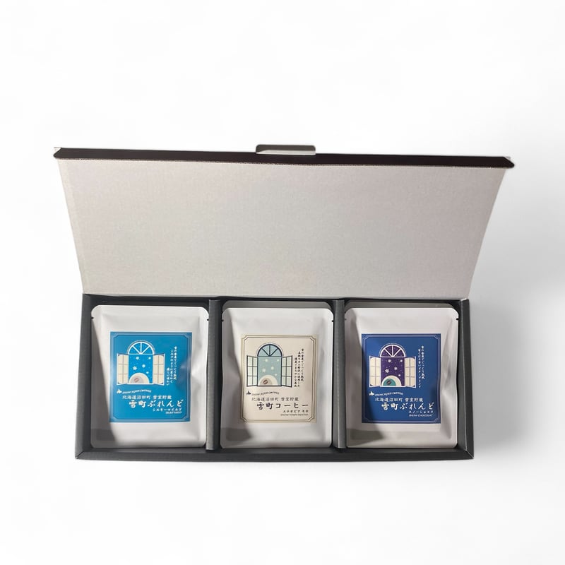 北海道沼田町・雪室貯蔵】雪町ドリップ3種 各5pc入り | AMANO COFFEE