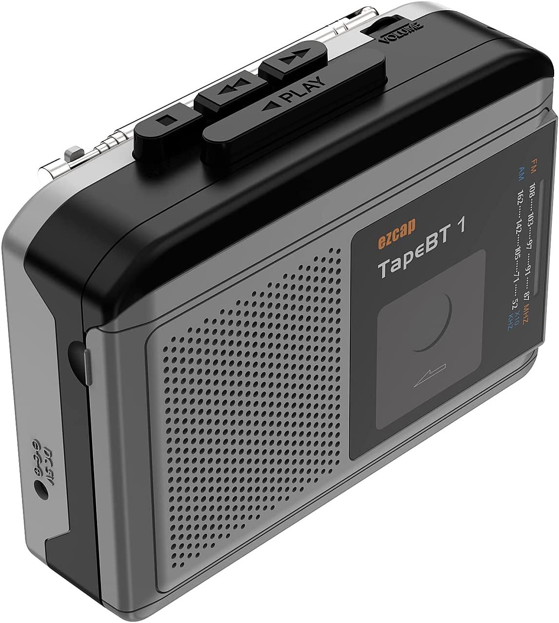 EZCAP 244 TapeBT 1 Bluetoothカセットプレーヤー（ラジオUSB電源ケ...