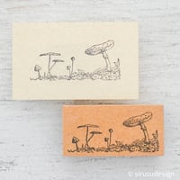 きのこのスタンプ