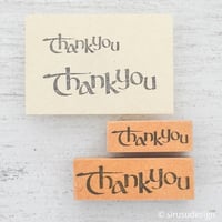 Thank you（Sirusuフォント）