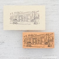 自転車のある風景