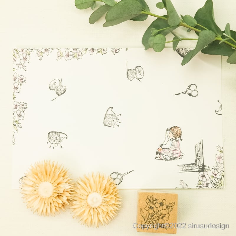 クリスマスローズ | スタンプ＆アート Sirusu