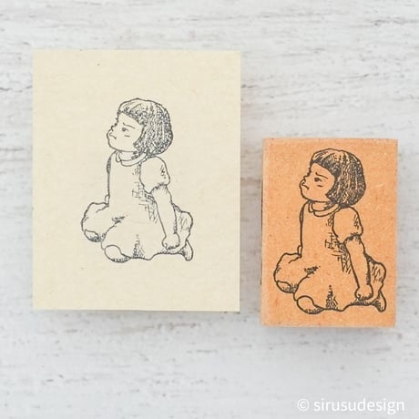 ぜったい私じゃないもん（ふくれっ面でちょっと怒ってる子）