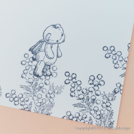 くま「なあに」（ランドセルのクマ）