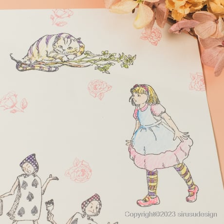 薔薇（バラ）の庭のアリス