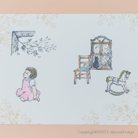 ぜったい私じゃないもん（ふくれっ面でちょっと怒ってる子）