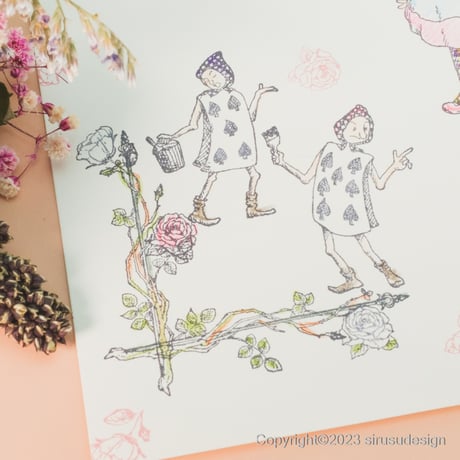 トランプ兵・スペードの５（ファイブ）