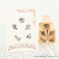 ナチュラルなミニスタンプ・５個セット