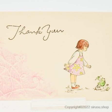 Thank you（サンキュー）　文字スタンプ