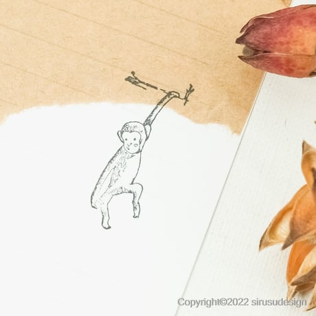 角っこどうぶつ　さる