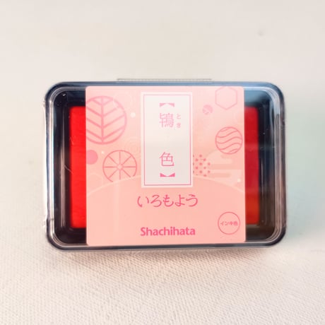 シャチハタ・いろもよう【鴇色（とき色）】