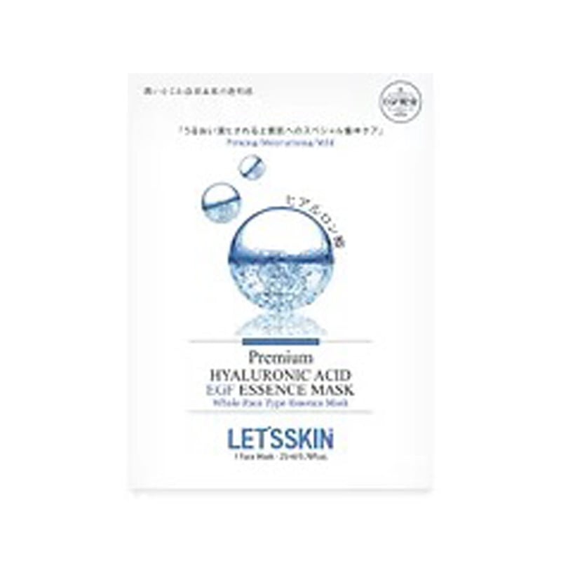 ダーマル レッツスキン プレミアム ヒアルロン酸 EGF エッセンスマスク