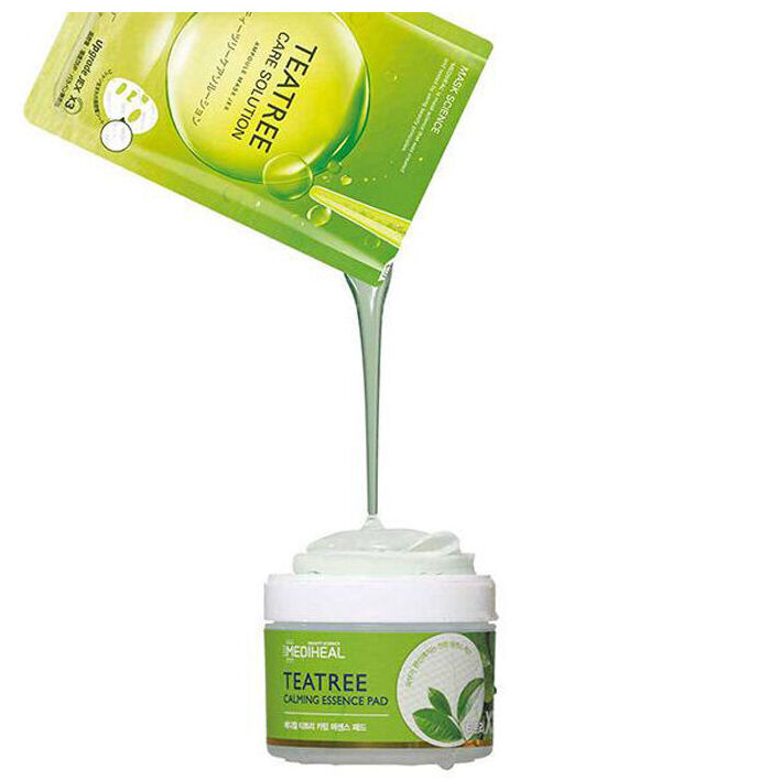メディヒール ティーツリー カーミングエッセンスパッド 50枚