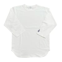 BASEBALL 3/4SLEEVE T-SHIRT NATURAL