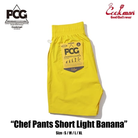 Chef Pants Short Light Banana PCG