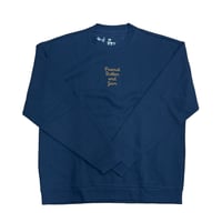 ROPE LOGO LONG T-SHIRT NAVY / CAMEL