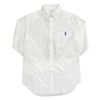 CLASSIC BUTTON DOWN SHIRT WHITE / BLUE