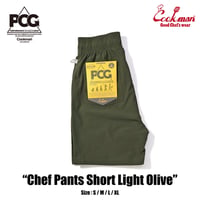 Chef Pants Short Light Olive PCG
