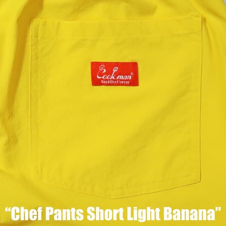 Chef Pants Short Light Banana PCG