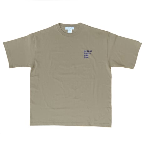 PAR⚫︎SAVE BIG SILHOUETTE T-SHIRT ACID KHAKI
